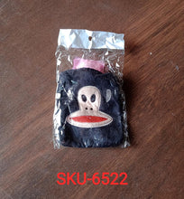 Black Monkey Small Hot Water Bag with Cover for Pain Relief