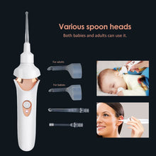 Portable ear wax suction