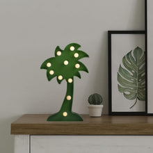 LED Night Light Coconut Tree Light Romantic Table Lamp (1 Pc / Battery Not Included)