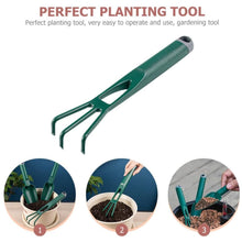 Heavy-duty garden trowel tool, small size, for digging and potting.