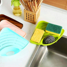 Kitchen corner drain shelf, triangular sink strainer for versatile use.