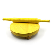 Durable round patala for preparing dough and other home cooking tasks