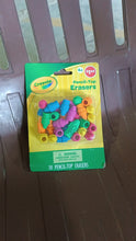 Pencil Top Eraser Rubber Erasers (1 Pc / Mix Color)