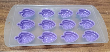 Silicone Mold Ice Cube Tray Creative Sweet Multi Type Ice Tray , Ice Cube Trays Multi Fruit Shape Ice Tray (1 Pc)