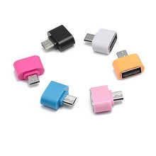 OTG adapter for USB connectivity on Android devices.