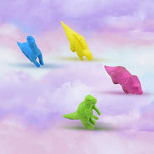 Cute dinosaur erasers for kids’ stationery