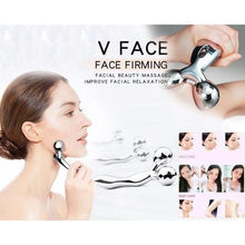 Skin care roller with 3D facial massager.