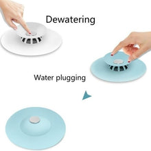 Colorful silicone sink cover.