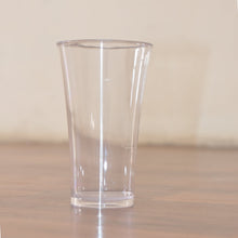 Transparent water glasses set