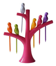 Fun fruit fork, bird design for kids