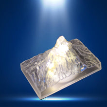 Iceberg design LED night light, safe and flameless for any room